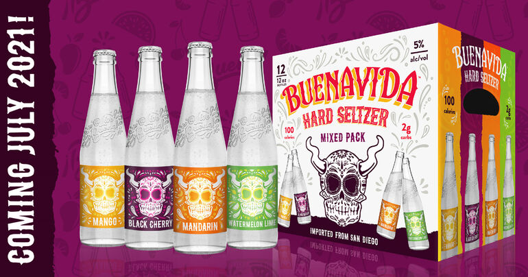 Stone Brewing Co. Announces Upcoming Release of Buenavida Hard Seltzer