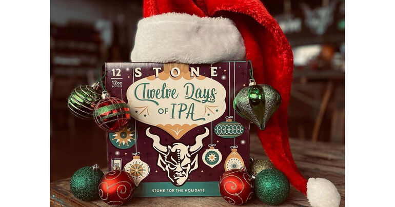 Stone Brewing Co. Ushers in the Holidays with 12 Days of IPA Mixed-Pack