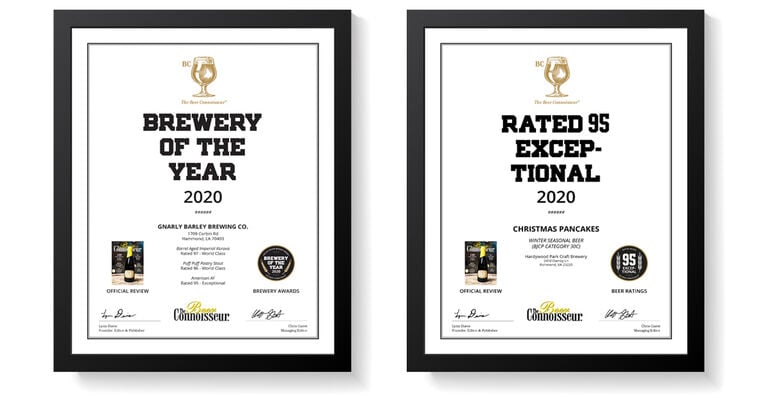 The Beer Connoisseur® Announces Its New Ratings and Awards Certificate Program