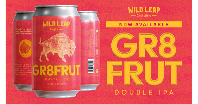 Wild Leap Brew Co. Introduces GR8FRUT Double IPA Summer Seasonal