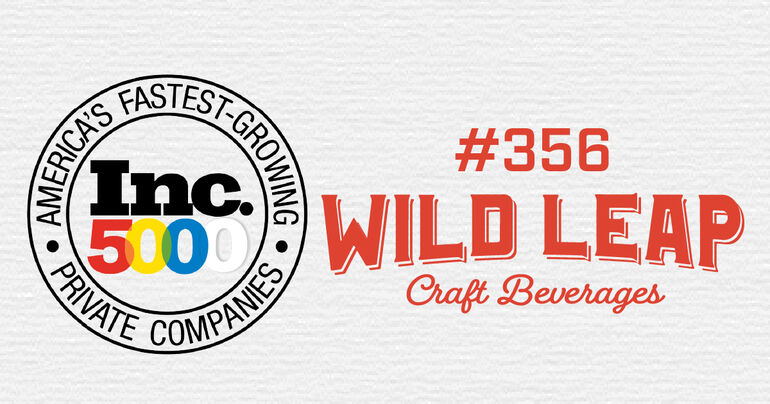 Wild Leap Brew Co. Ranks No. 356 on the 2021 Inc. 5000