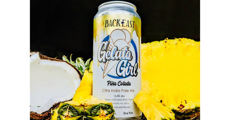 Back East Brewing Co. Unveils Gelato Girl IPA with Coconut and Pineapple