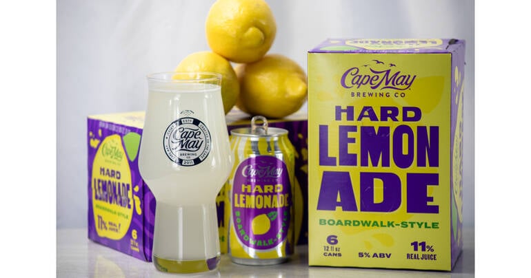 Cape May Brewing Co. Unveils Boardwalk-Style Hard Lemonade