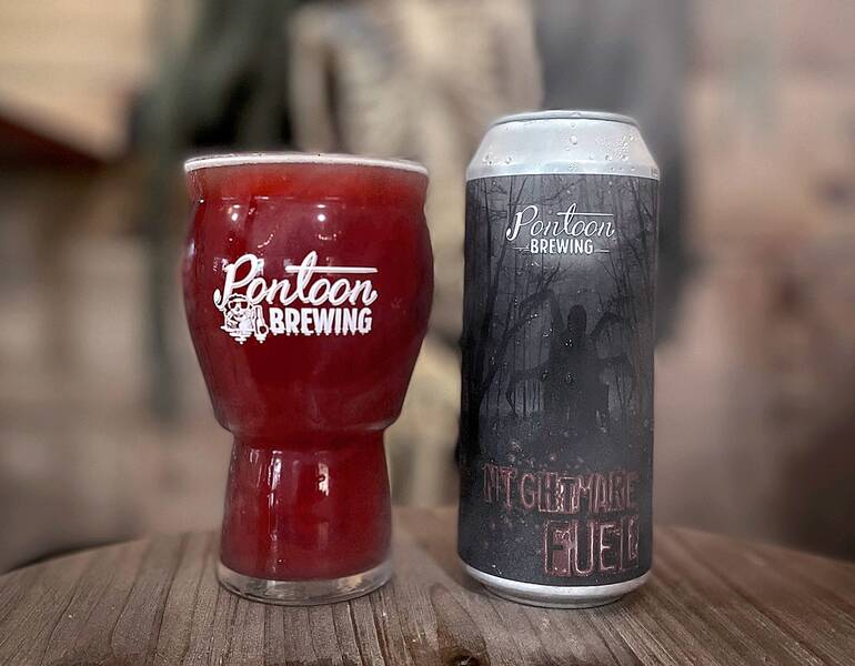 Pontoon Brewing's Nightmare Fuel Fruited Sour is Spookily Satisfying