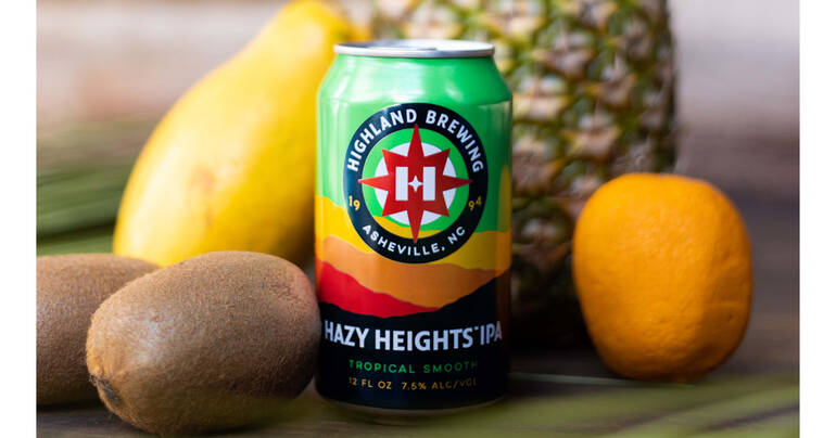Highland Brewing Co. Adds Hazy Heights IPA to Year-Round Lineup