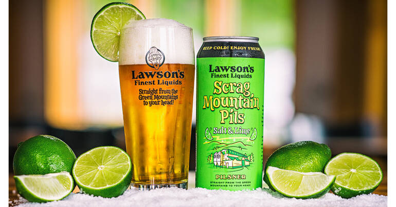 Lawson's Finest Liquids Releases Scrag Mountain Pils Salt & Lime