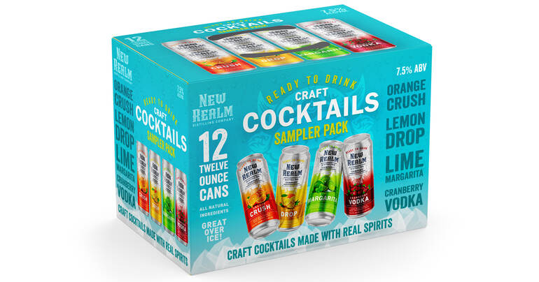 New Realm Brewing Welcomes Warmer Weather with Release of Ready to Drink Craft Cocktail Sampler Pack