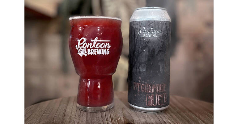 Pontoon Brewing's Nightmare Fuel Fruited Sour is Spookily Satisfying