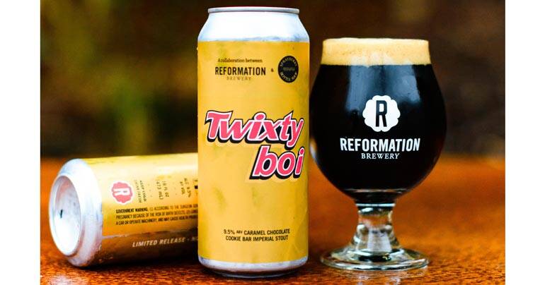 Reformation Brewery Unveils Twixty Boi Chocolate Caramel Stout with Sprayberry Bottle Shop