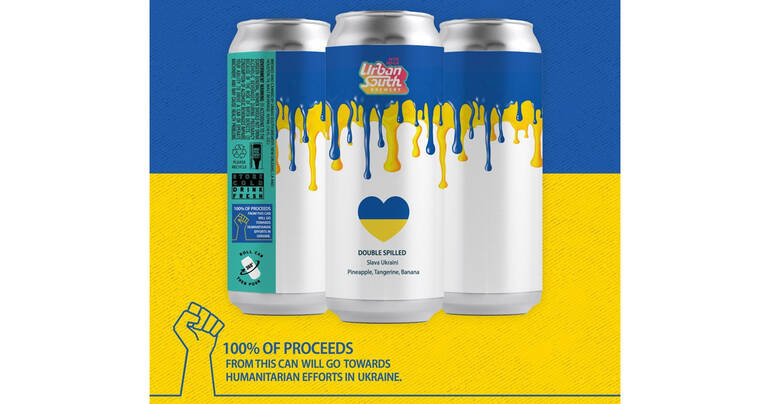 Urban South Brewery Launches New Beer to Benefit Humanitarian Efforts in Ukraine