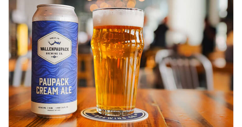 Wallenpaupack Brewing Co.'s Paupack Cream Ale Named World's Best Cream Ale