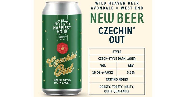 Wild Heaven Beer Unveils Czechin' Out Czech-Style Dark Lager