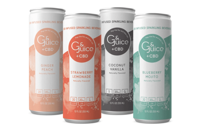 G&Juice Debuts CBD-Infused Sparkling Beverage Collection