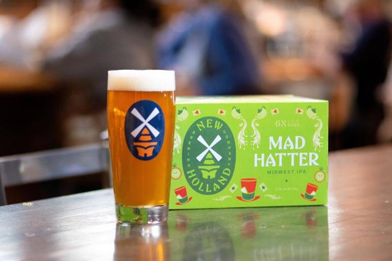 Mad Hatter Midwest IPA by New Holland Brewing Co. Makes a Grand Comeback