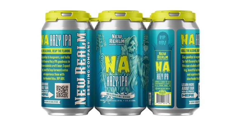 New Realm Brewing Launches Non-Alcoholic Hazy IPA for Dry January