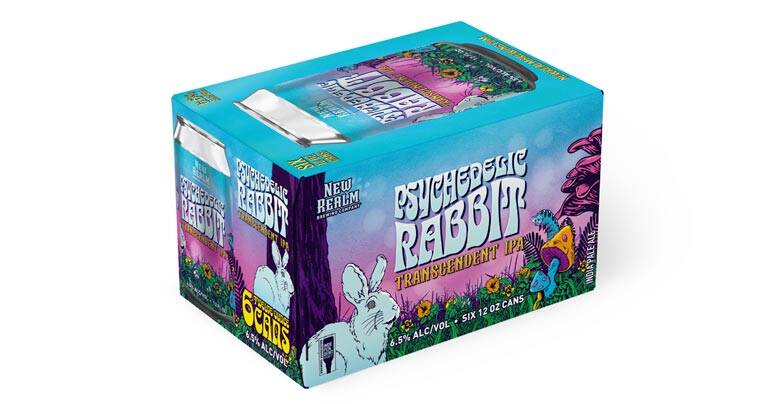 New Realm Brewing Launches Psychedelic Rabbit, a Transcendent IPA