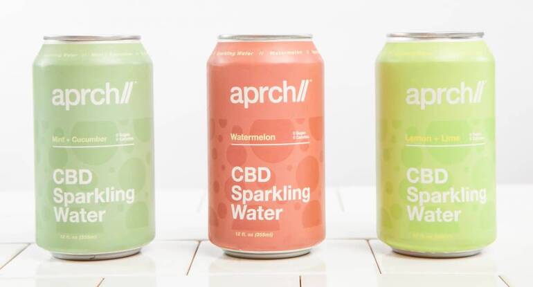 Wellness Beverage Brand Aprch Debuts CBD Sparkling Water