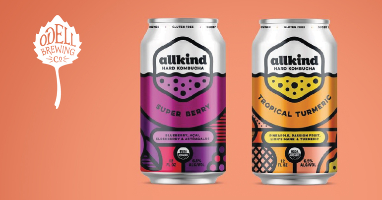 Odell Brewing Co. Launches Allkind Hard Kombucha
