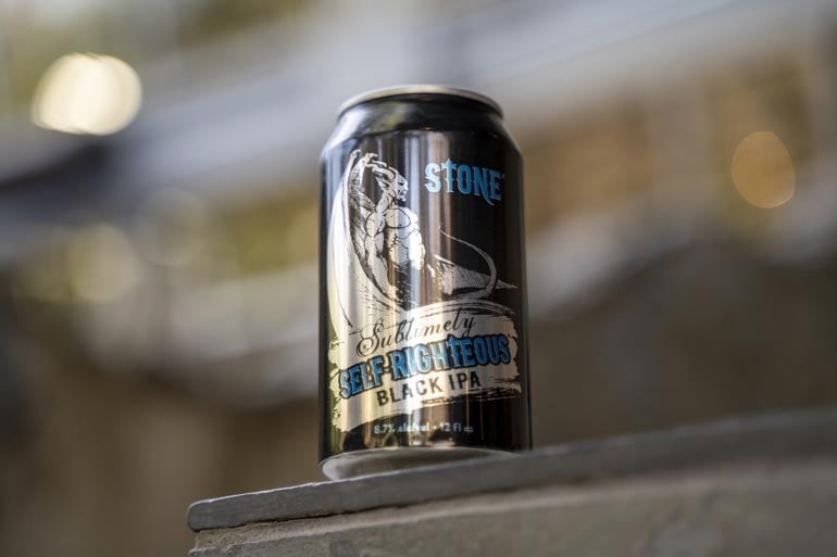 Stone Brewing's Legendary Stone Sublimely Self-Righteous Black IPA Returns