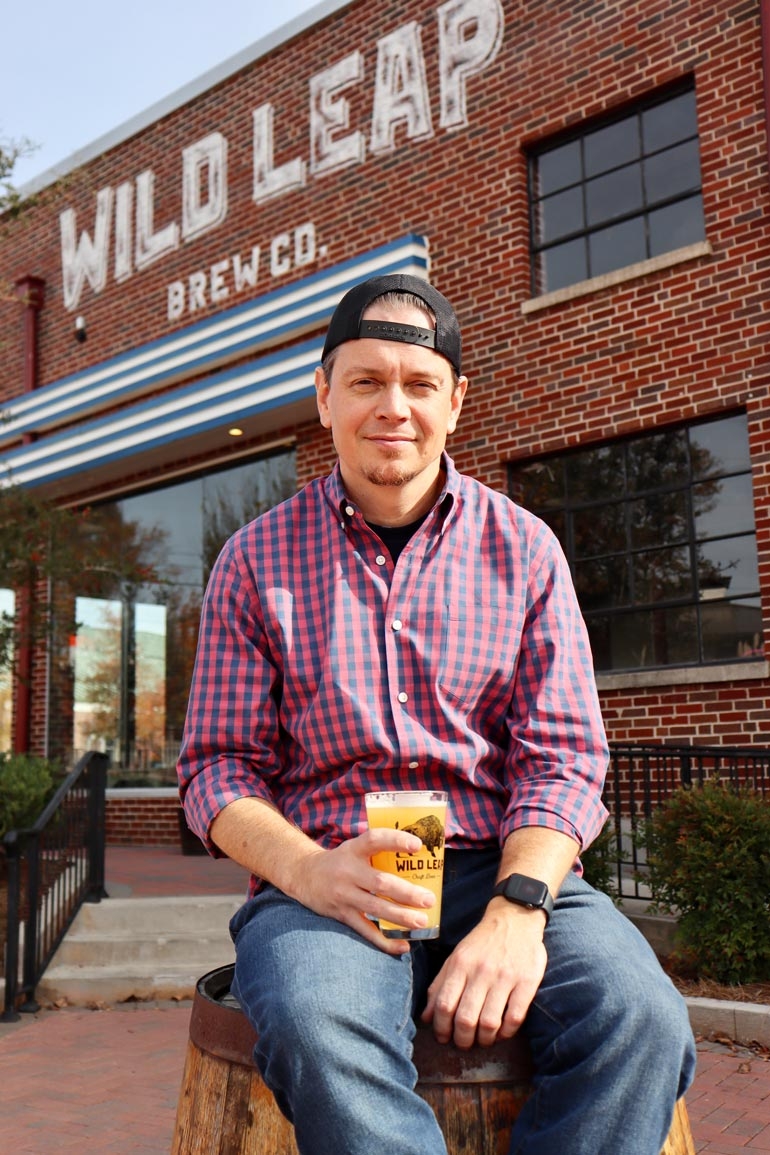 Wild Leap Brew Co. Chief Brewing Officer Chris Elliott Talks Vacanza Peach Pie Imperial Gose