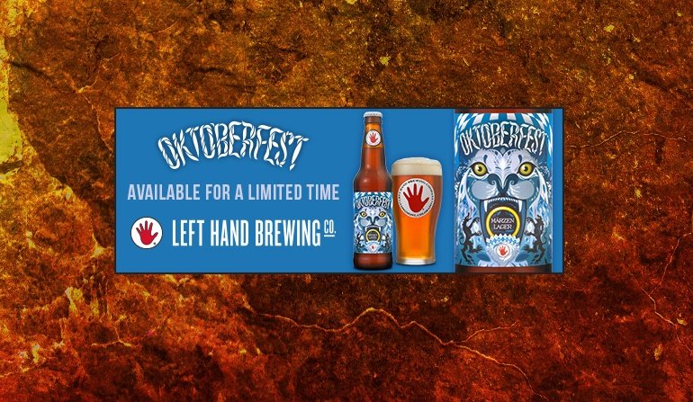 Left Hand Oktoberfest Beer