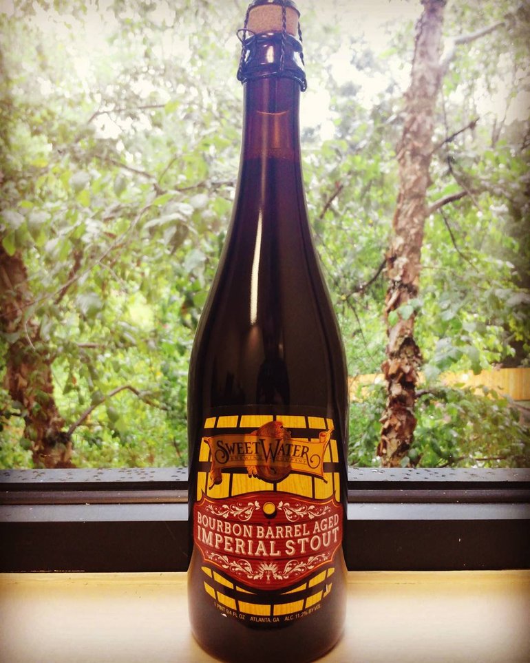 Sweetwater Bourbon Barrel Aged Imperial Stout Beer Connoisseur