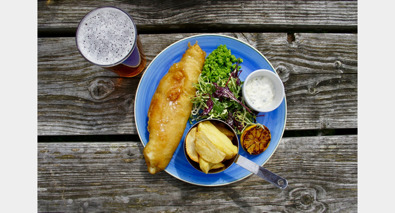 Recipe for Fish Filet in Beer Batter, Courtesy of Jamie Oliver