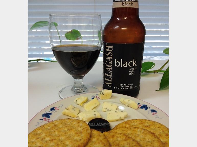 Allagash Black and Cheese Plate