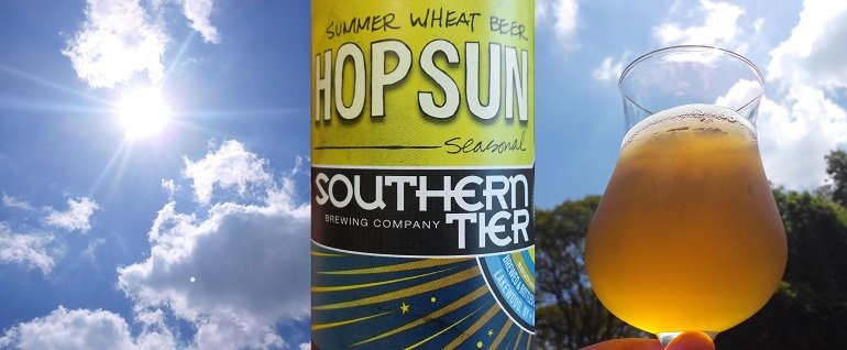 Southern Tier Hop Sun Wheat Beer