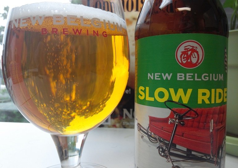 New Belgium Brewing Slow Ride Session IPA