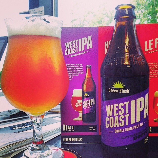 Green Flash Beer Connoisseur Pint Break West Coast IPA