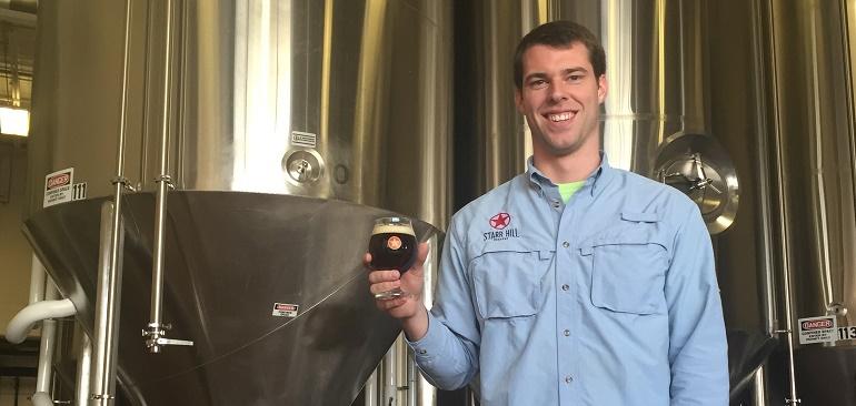 New Starr Hill Brewmaster Robbie O' Cain