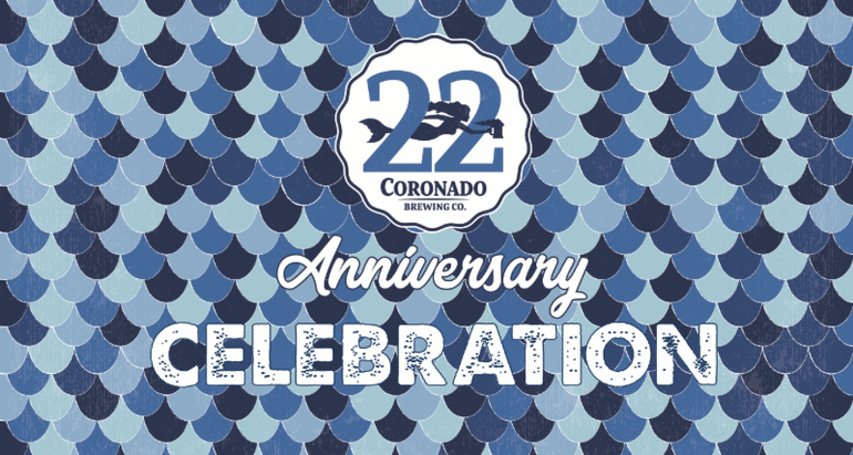 Coronado Brewing Celebrates 22nd Anniversary