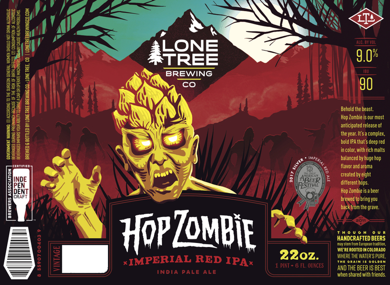 Lone Tree Brewing Co. Announces Seasonal Return of Hop Zombie