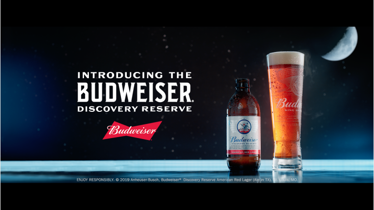 Anheuser-Busch Launches Budweiser Discovery Reserve Lager for 50th Anniversary of Moon Landing