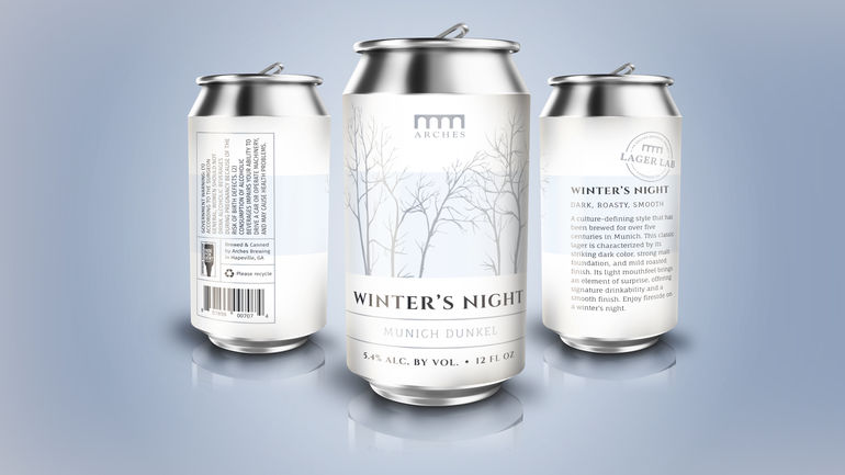 Arches Brewing Debuts Winter's Night Munich Dunkel in Cans