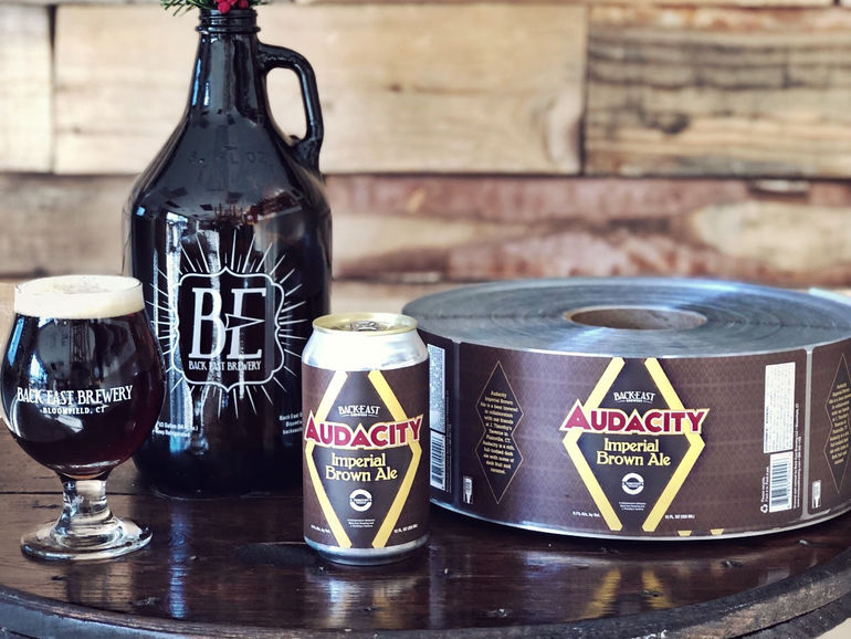 Back East Brewing Co. Cans Audacity Imperial Brown Ale