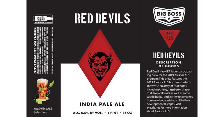 Big Boss Brewing Co. Participates in Ales for ALS with Red Devil's IPA