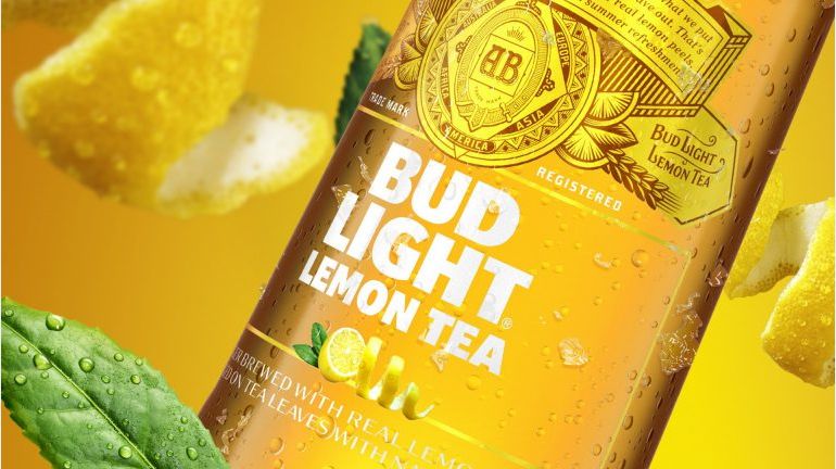 Bud Light Lemon Tea Joins Bud Light Lime and Bud Light Orange as Fruited Options