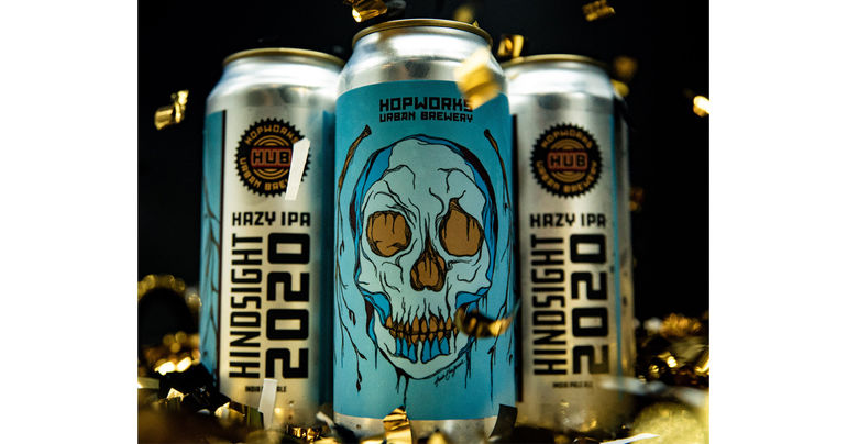 Hopworks Urban Brewery Unveils Hindsight 2020 Hazy IPA for New Year's Eve