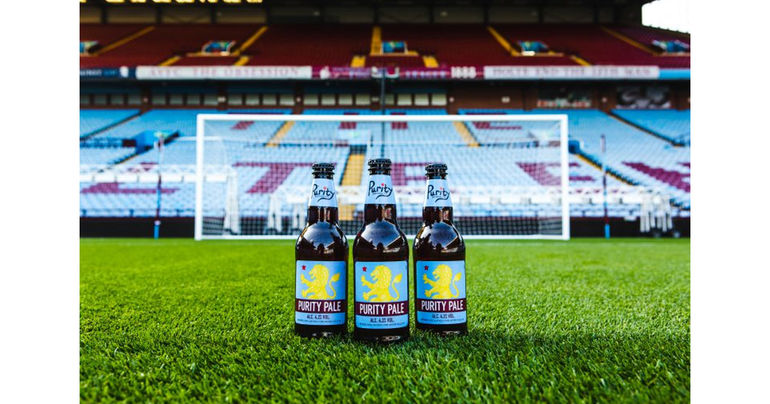 Purity Brewing Partners with Premier League Club Aston Villa FC