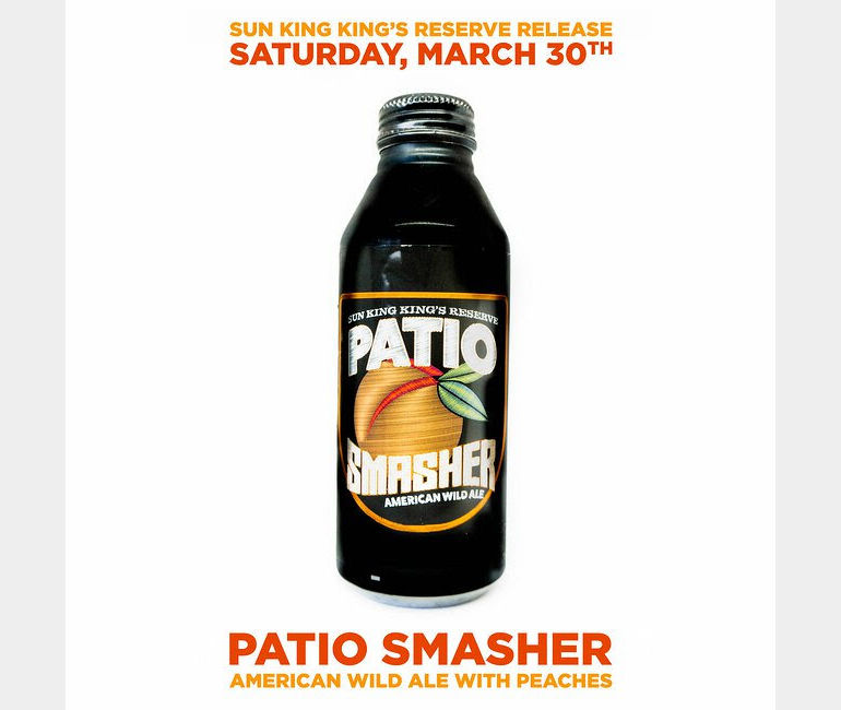 Sun King Brewing Patio Smasher Returns in King's Reserve Series