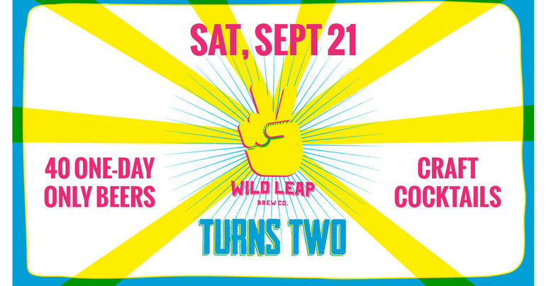Wild Leap Brew Co. Announces Beer List for 2nd Anniversary Celebration