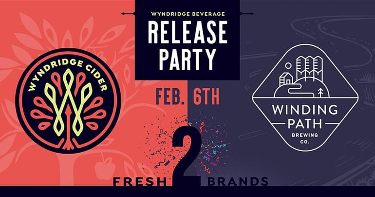 Wyndridge Beverage Announces Two Brands: Wynridge Cider Co. and Winding Path Brewing Co.