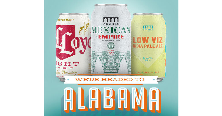 Arches Brewing Expands Distribution to Alabama