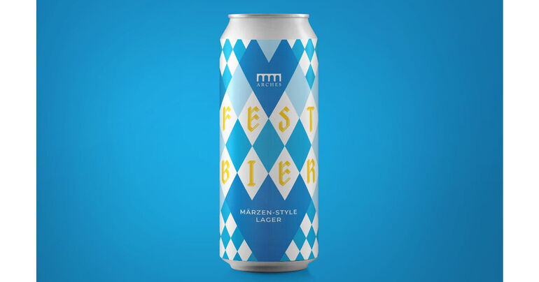 Arches Brewing Festbier Debuts in 16-Ounce Cans