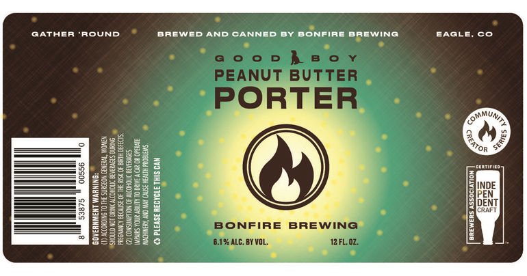 Bonfire Brewing Unveils Good Boy Peanut Butter Porter