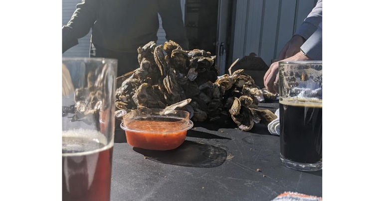 Holy City Brewing Hosts Oyster Roast with Bowens Island