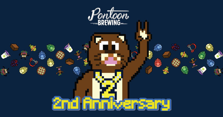 Pontoon Brewing Announces 2nd Anniversary Party
