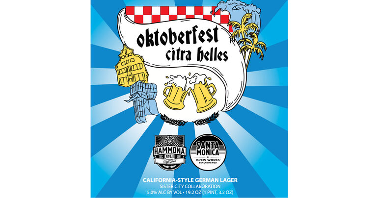 Santa Monica Brew Works Collaborates with German Craft Brewery to Release Oktoberfest Sister City Beer